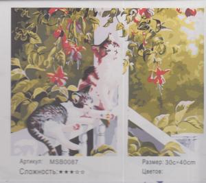 Корица: Картина по номера MSB0087