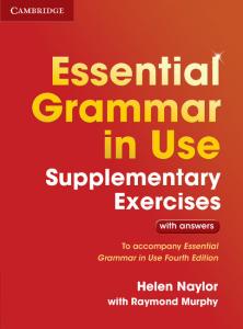Корица: Essential Grammar in Use Supplementary Exercises